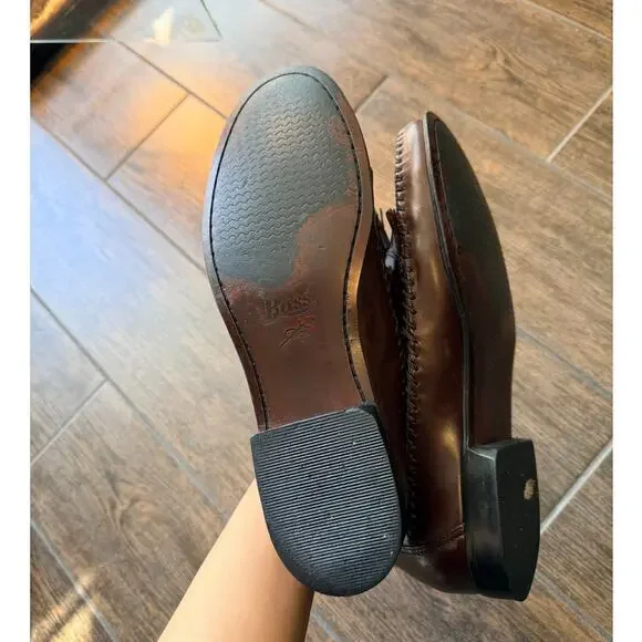 GH Bass Brompton tassel brown loafer 9M - Picture 8 of 9